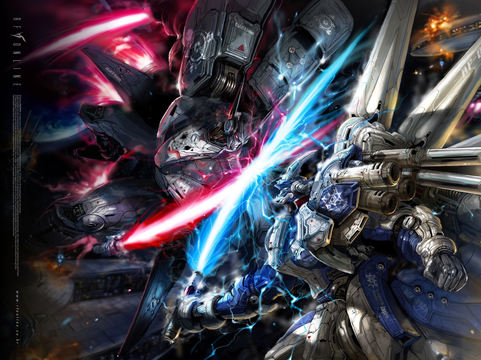 Gundam Fighting Mecha Laser Sword 2002 HD Wallpaper